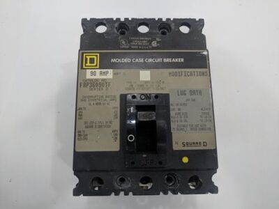 Square D Fap36090tf 3-pole 90a 600v Moul tui Disjoncteur