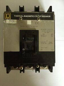 QO3200MB SQUARE D QO3200MB 200AMP  3 POLE MCCB