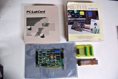 PCL-711S 711B 711 PCLD-7115 PC MULTILAB ISA CARD PCL-711S 71