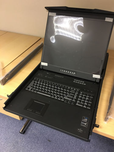 96RM-KVM19-8P-  AH1,1U机架式19英寸液晶显示器KVM控制