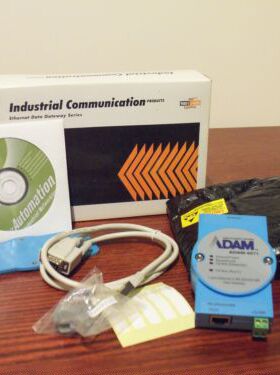 研华ADAM-4571以太网转RS232422485数据网关