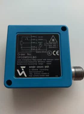 Wenglor YP05MGVL80 Laser-Analogtaster Reflextaster Distanzse
