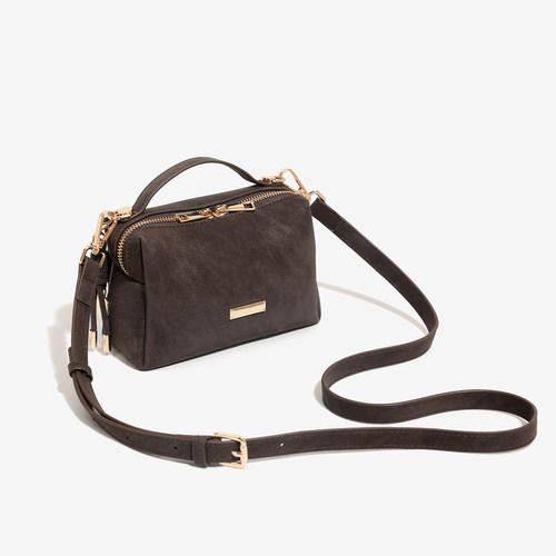 高级感复古单肩斜挎包小方包