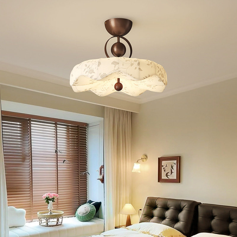 宋代美学卧室吊灯中国风护眼吸顶吊灯温馨装饰布艺灯具护眼儿童房,家装灯饰光源,卧室/书房吊灯,淘宝优惠券,粉丝福利购,淘宝优惠卷