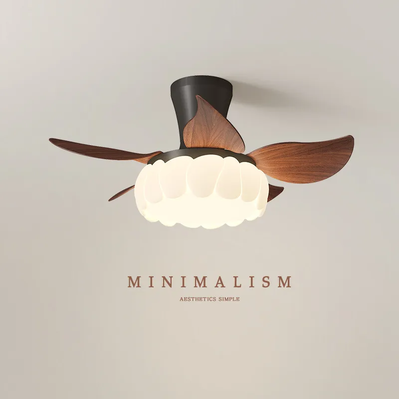 吸顶款卧室风扇灯中古风静音一体复古直扇叶大风力护眼餐厅吊扇灯,家装灯饰光源,风扇灯,淘宝优惠券,粉丝福利购,淘宝优惠卷