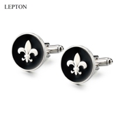 高端鸢尾花法式 口钉男生创意礼物礼盒装 袖 扣休闲衬衣轻奢袖