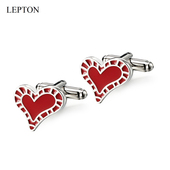 西装 法式 钉创意趣味车子男女士衬衫 扣爱心袖 商务礼品cufflinks 袖