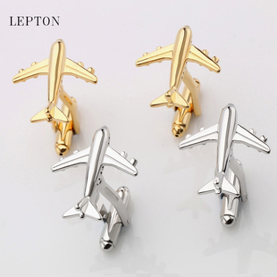 包邮法式袖扣时尚飞机袖扣袖钉男士衬杉袖扣商务外贸cufflinks