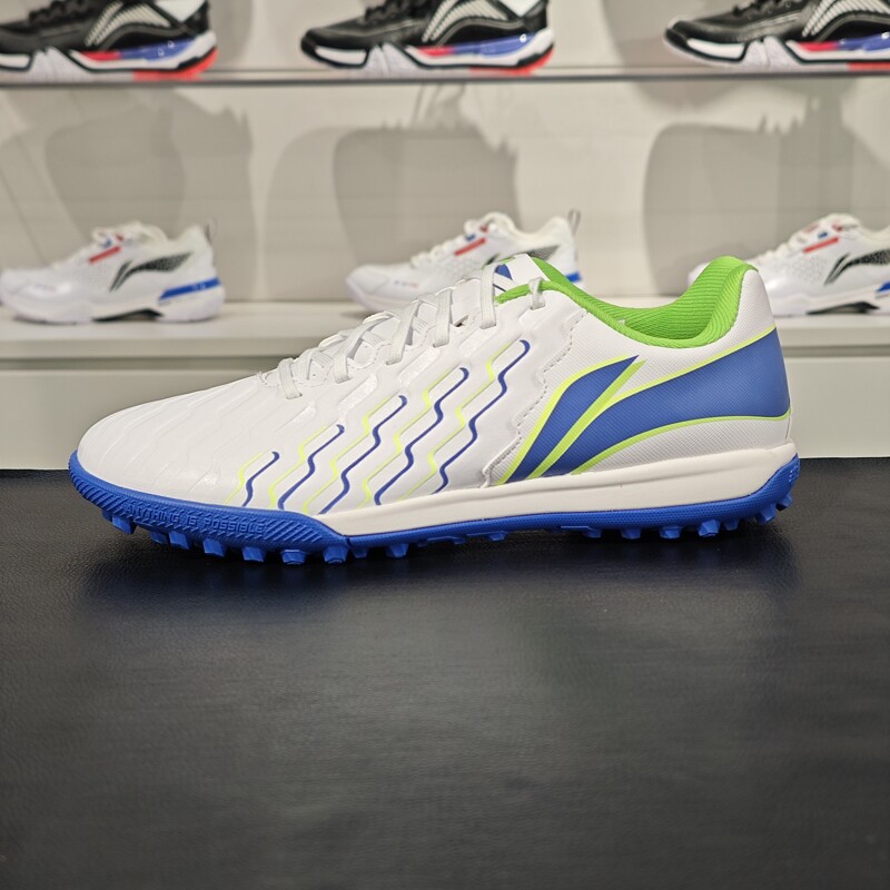 李宁2024夏季男子锦超纤成人MG短钉TF碎钉专业训练足球鞋YSTU005