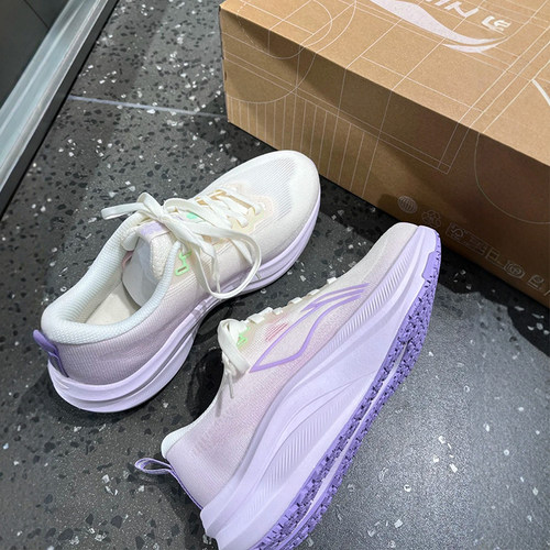 李宁赤兔8跑步鞋女款2025新款中考轻便竞速训练透气运动鞋ARPV004