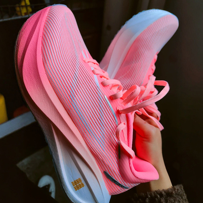 李宁跑步鞋飞电5C女鞋2025新款高回弹超轻透气马拉松跑鞋ARMV002