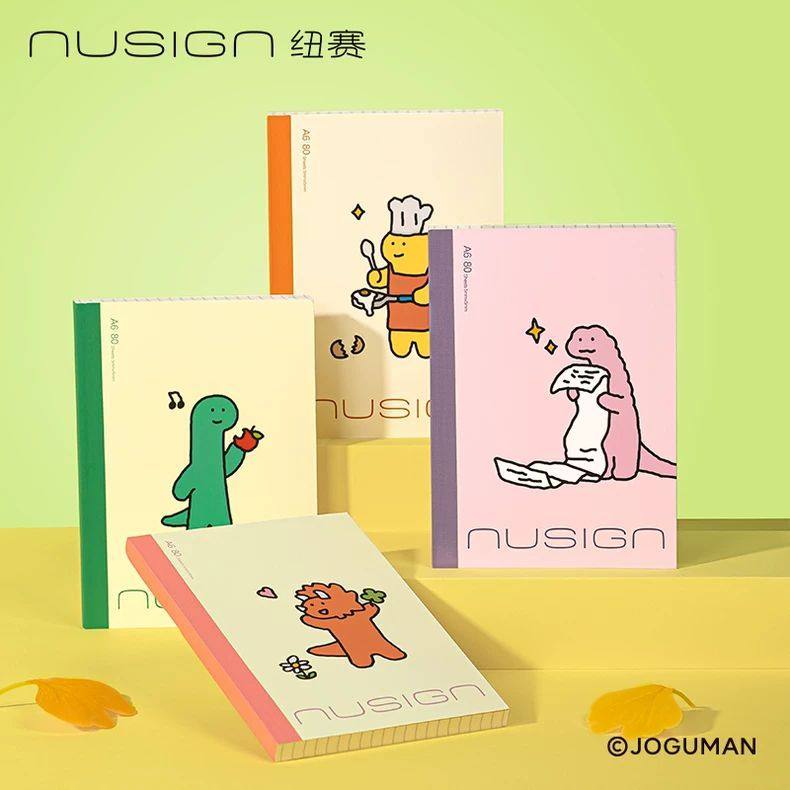 得力无线装订本软抄本笔记本