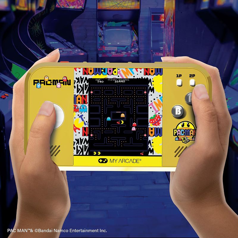 MyArcade雅达利 Pac-Man Max 大嘴吃豆人 45周年纪念版掌机游戏机