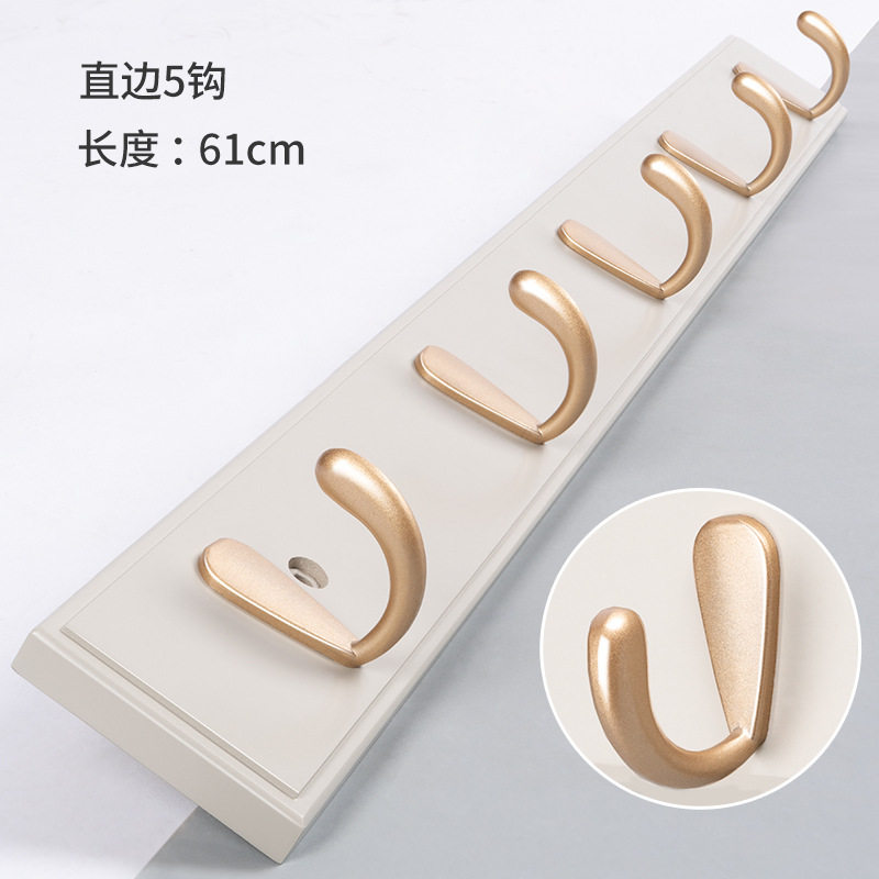 试衣间挂钩服装店进门玄关木头