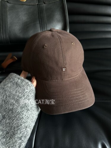 BanliCat 韩系藏青色帽子男女 大头围棒球帽百搭显脸小宽檐鸭舌帽