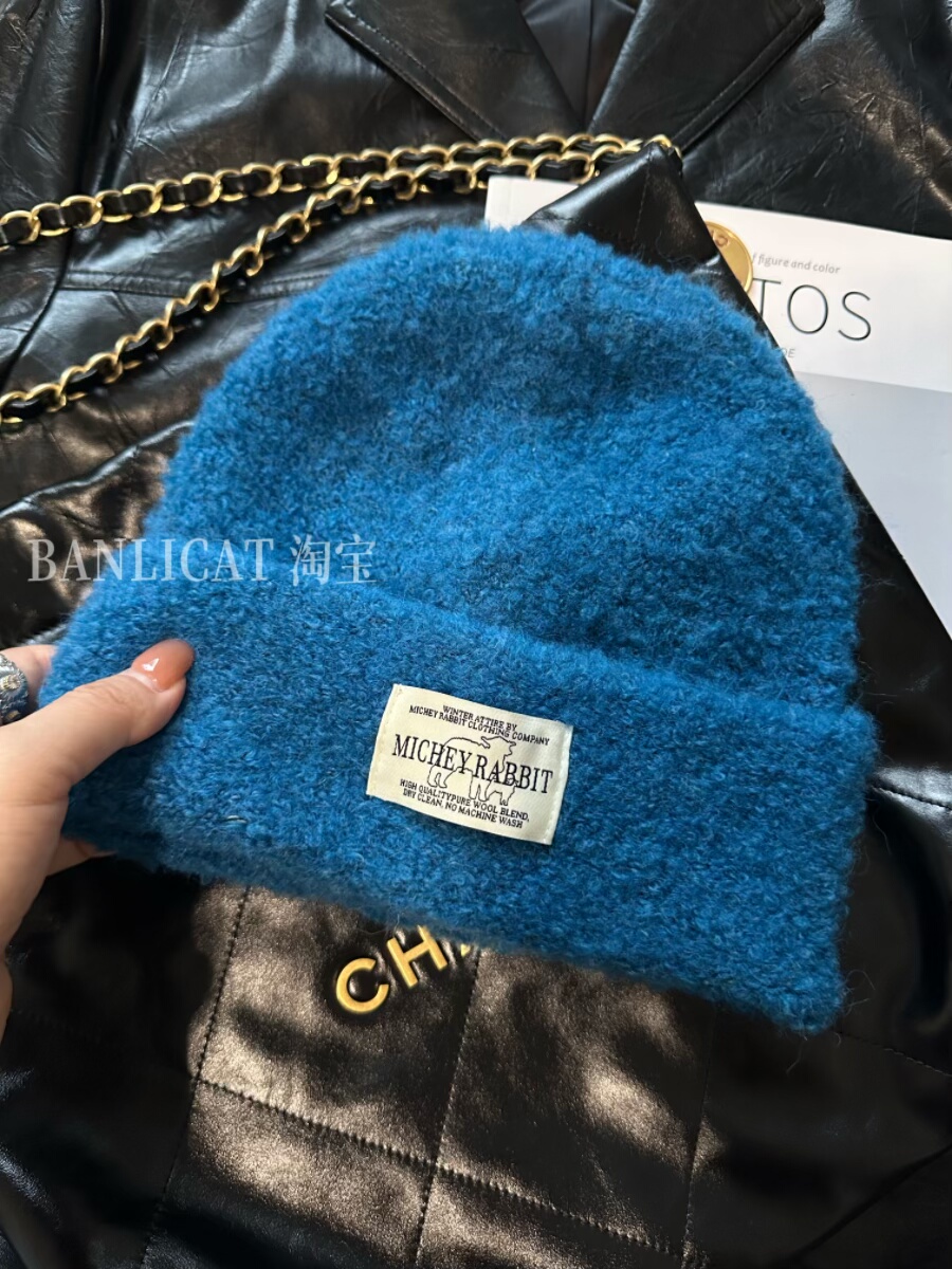 秋冬保暖韩系ins风针织帽子女