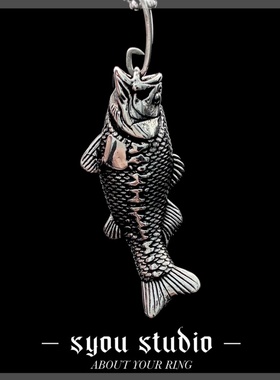 百搭钓鱼佬时尚Syou男款小众复古