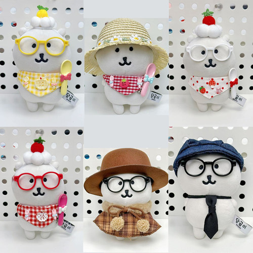 可爱10-13cm自嘲熊头套娃衣