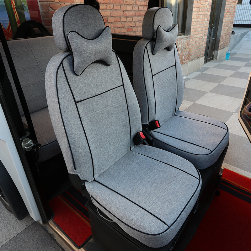 大阳电动四轮车座套巧客S2巧酷S6四座亚麻加厚四季通用型全包坐套