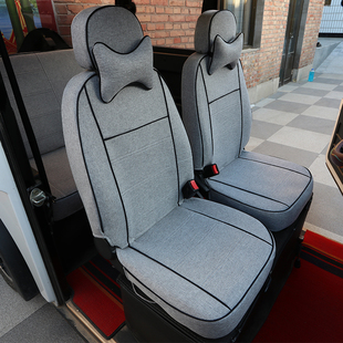大阳电动四轮车座套巧客S2巧酷S6四座亚麻加厚四季通用型全包坐套