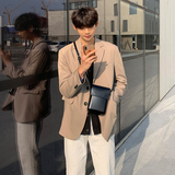 春季新款气质帅气西装韩版休闲小西服ins外套FC566-P105，男装西服，四季星座713