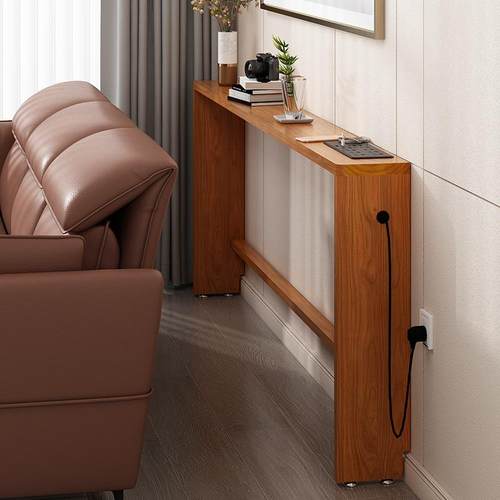 功能电动沙发后置物架全实木