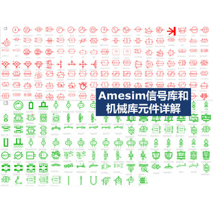 第27期 Amesim信号库和机械库元件详解专题视频教学教程