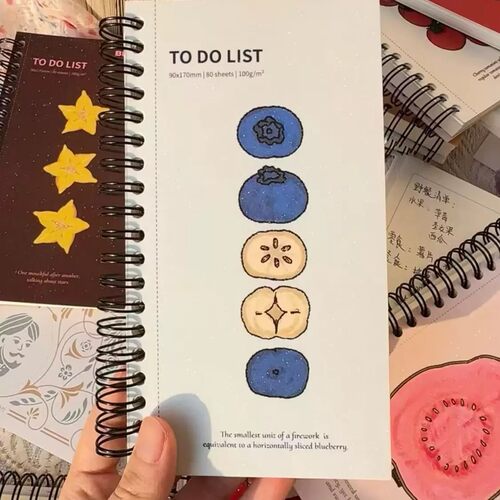 Todolist水果计划本高颜值笔记本