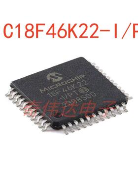 PIC18F46K22-I/PT TQFP-44 44引脚高性能微控制器芯片 电子元器件