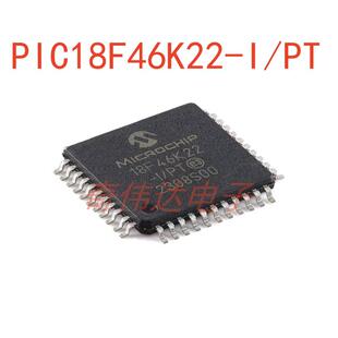 PIC18F46K22-I/PT TQFP-44 44引脚高性能微控制器芯片 电子元器件