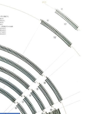 火车女侠模型N型日本TOMIX  静谧小站 轨道套装119*61CM 散装