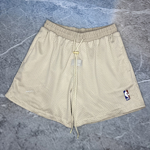 正确FOG联名NBA短裤高街美式运动休闲裤双层网眼男女同款篮球裤潮