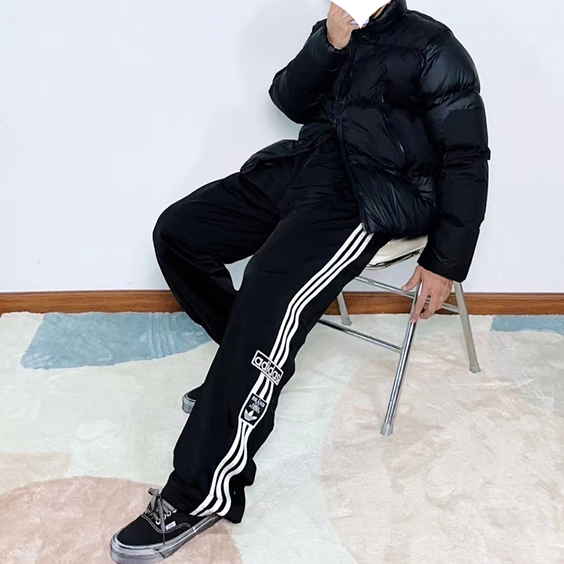 阿迪达斯三叶草男女运动裤