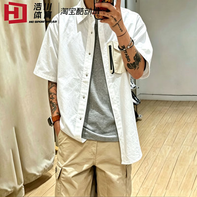 阿迪达斯三叶草男子运动短袖衬衫