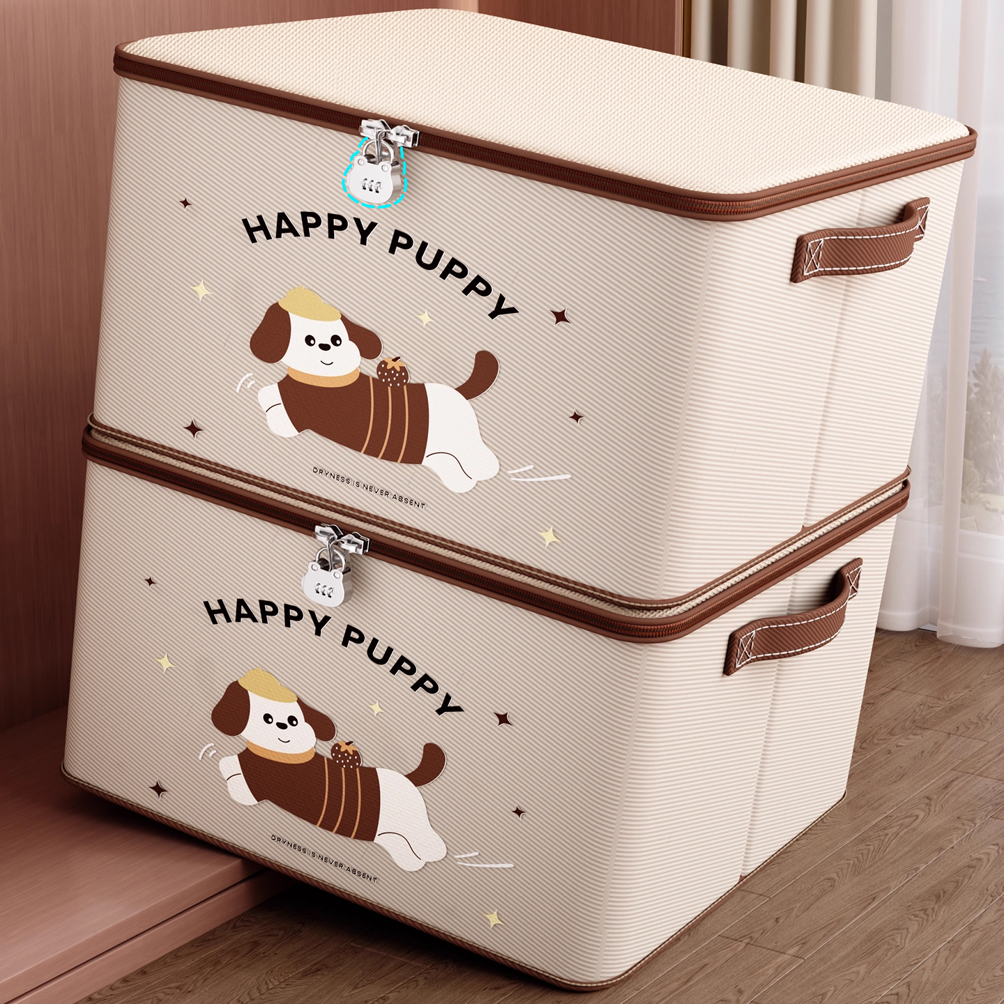 【好友看过】带锁被子整理箱