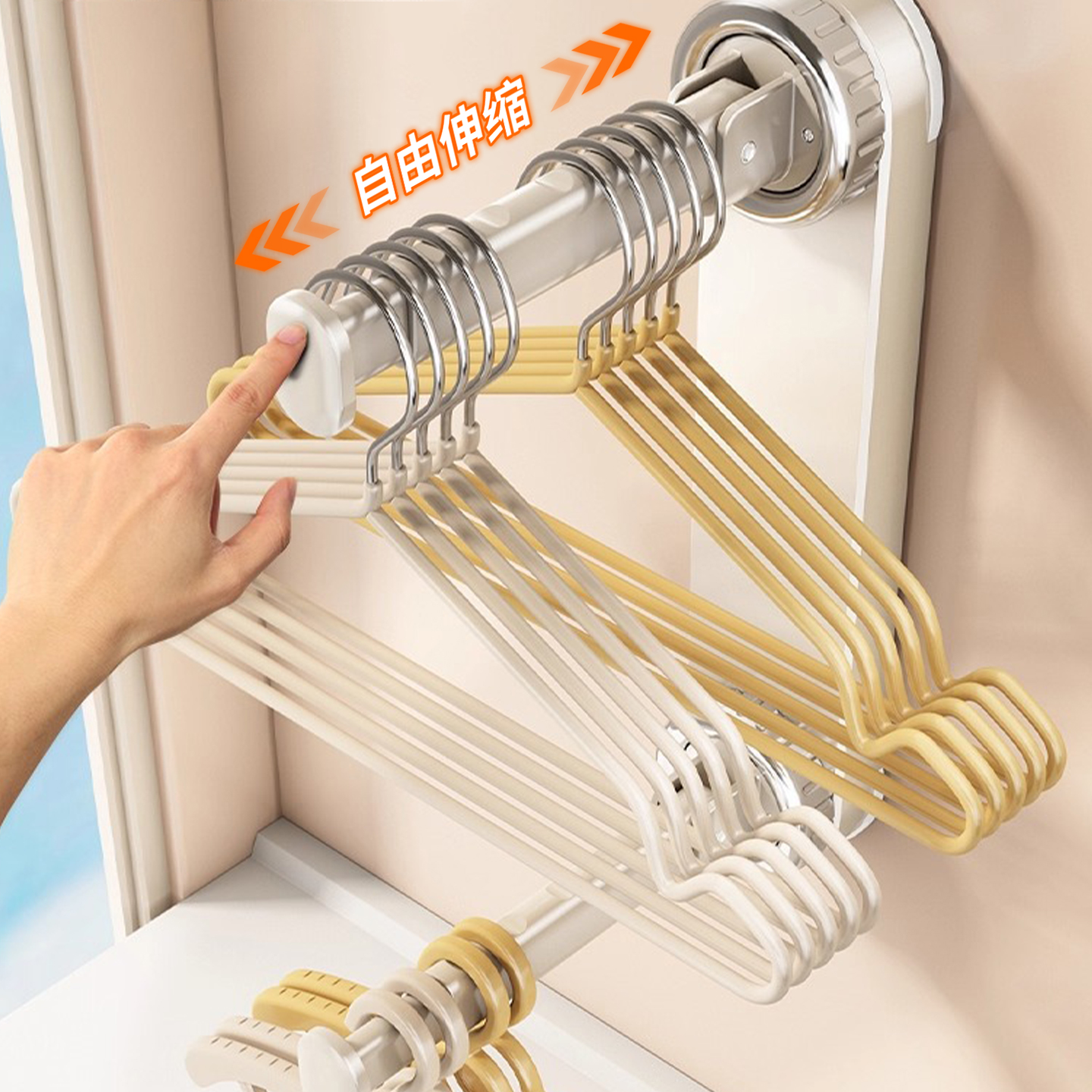 【暴收100W的衣架收纳神器！】