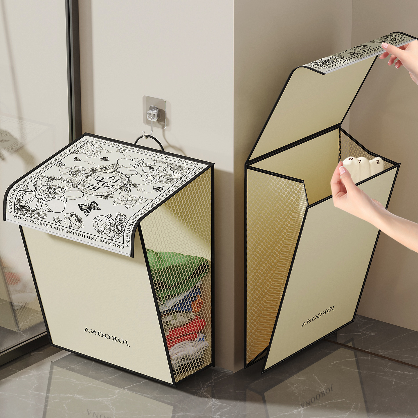 【防水脏衣篮销榜T0P】干湿分离