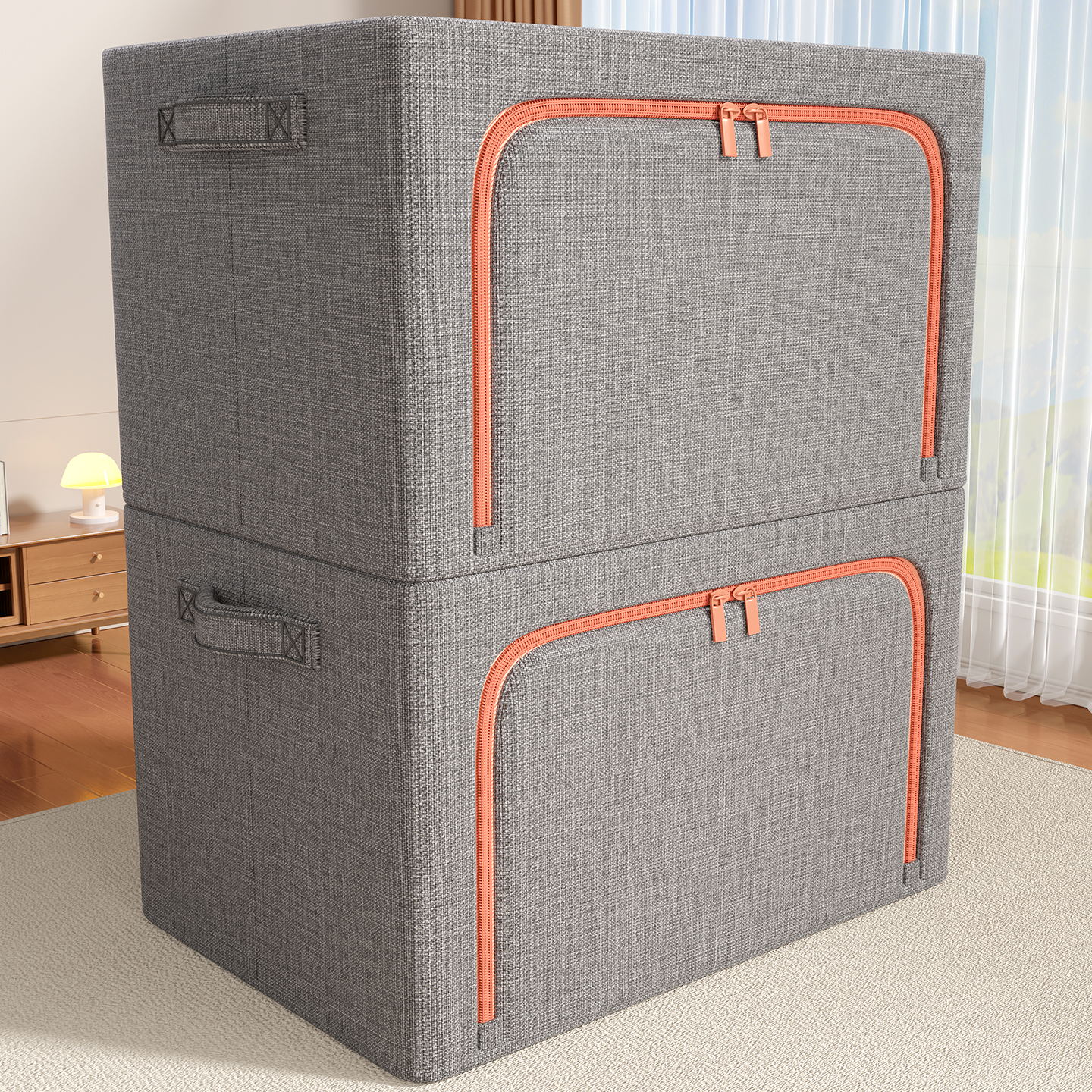 【小红薯博主推荐！】棉麻收纳箱