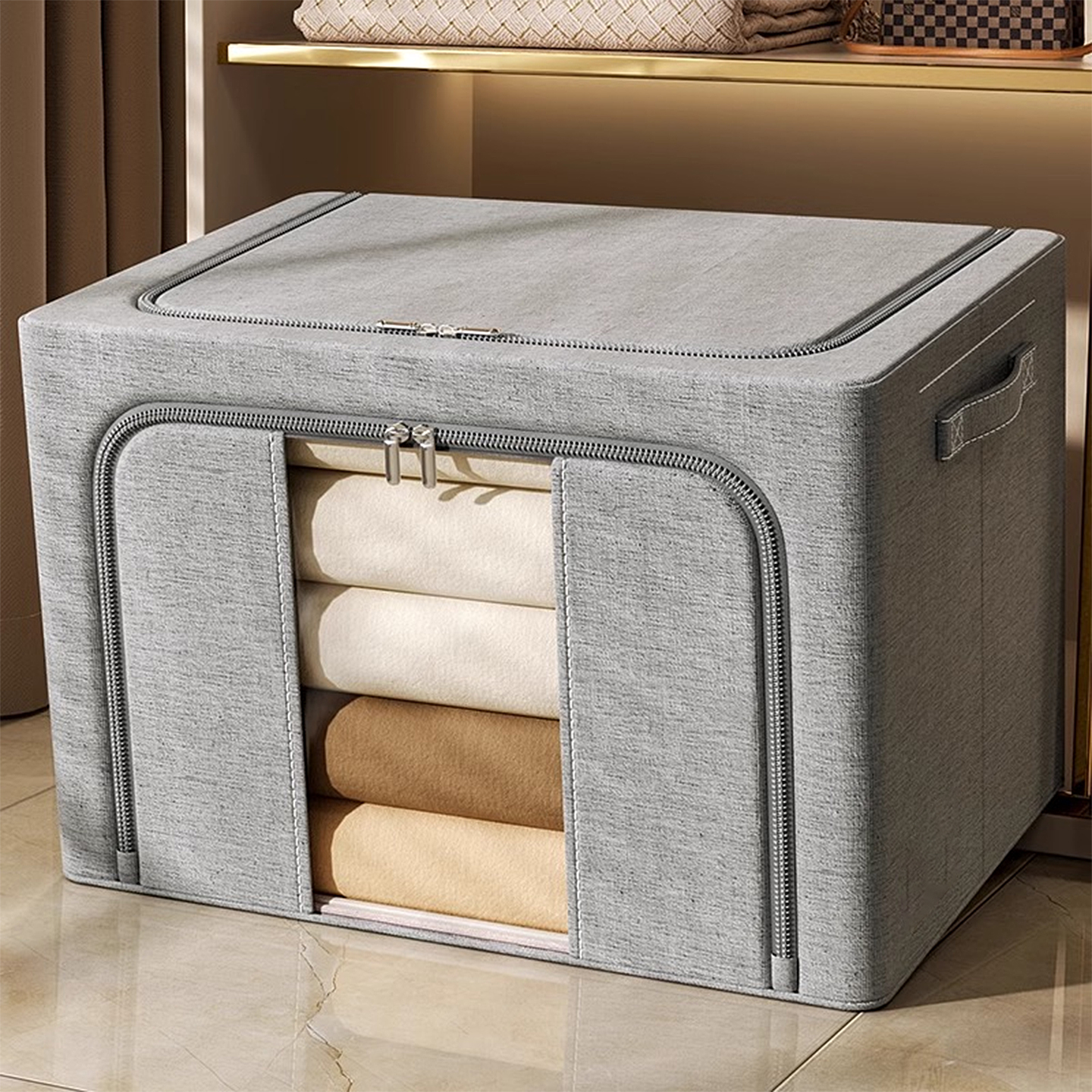 【超百万人回购的！】衣服收纳箱