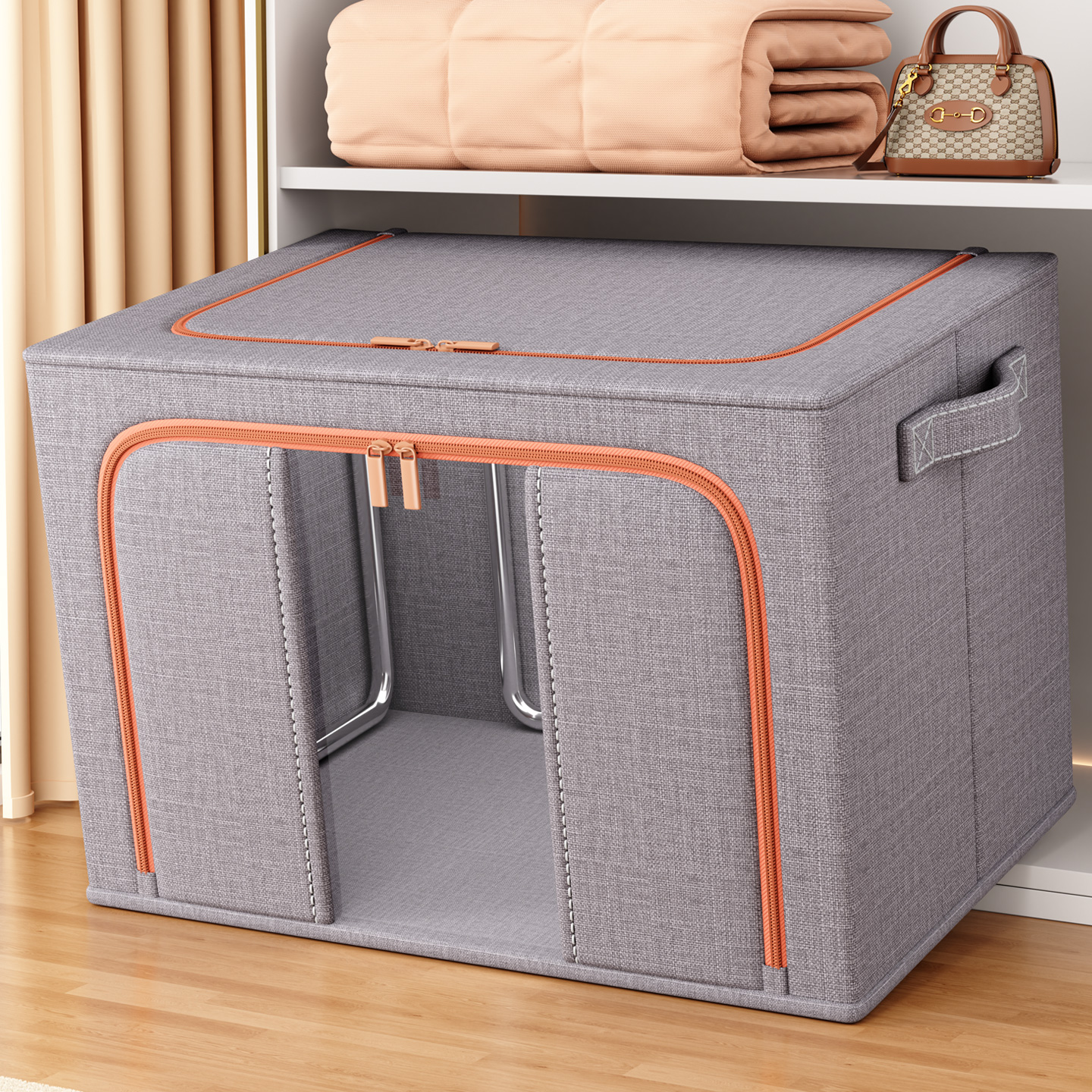 【拍一发二送同款】大容量收纳箱