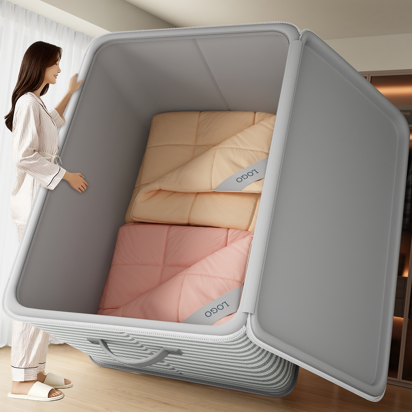 【百万人回购的！】带锁收纳箱