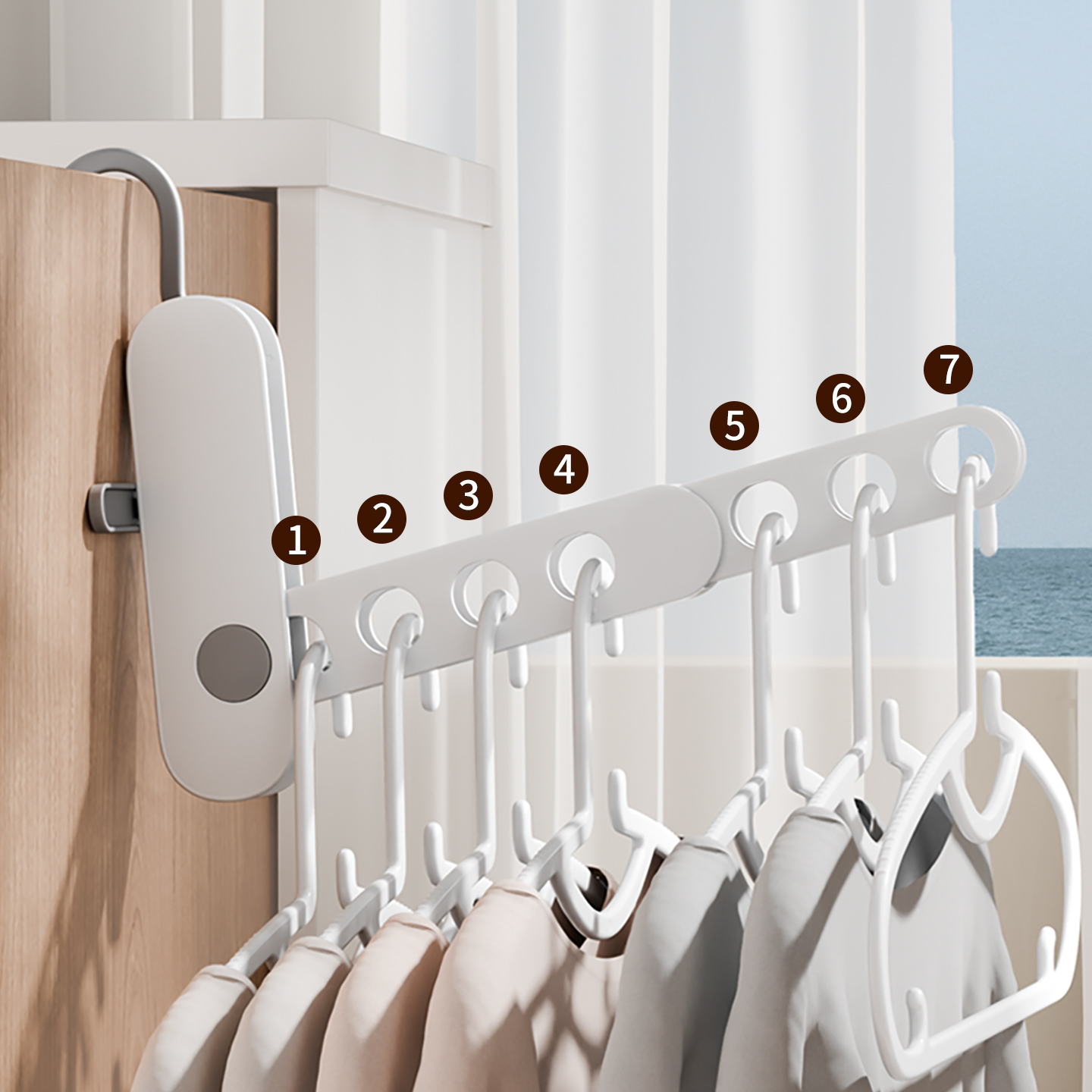 【旅行出差必備神器！】晾衣架