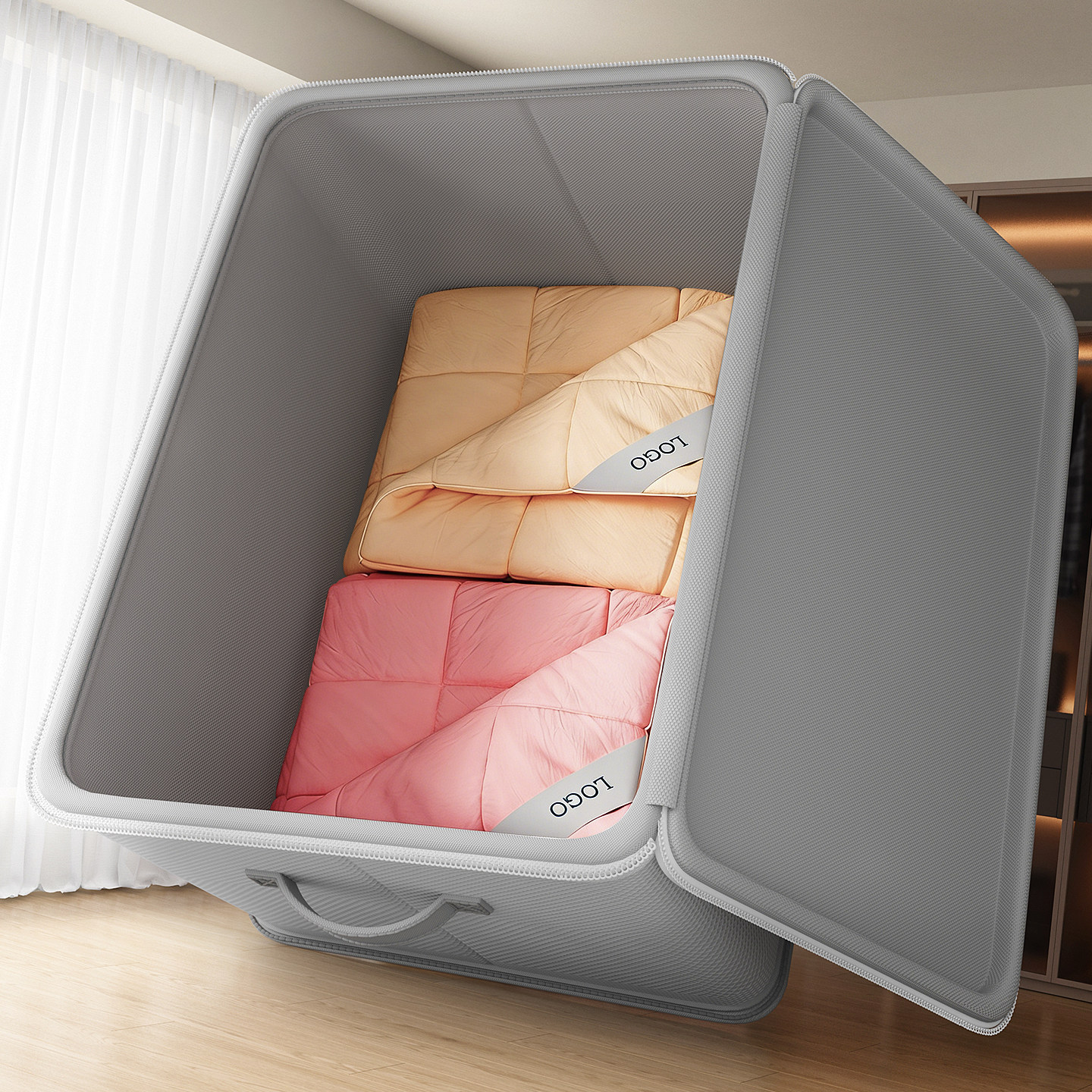 被子收纳袋装衣服棉被专用整理箱大容量家用储物箱神器搬家打包袋