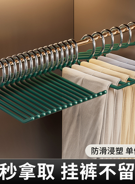 鹅型裤架衣柜内置挂裤子专用衣架z字裤夹家用裤挂撑收纳架子神器
