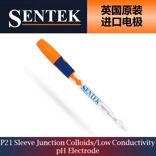 【测低电导pH电极】P21 Sleeve Junction Colloids/Low Con