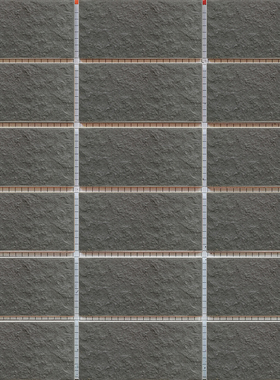 45×95mm外墙瓷砖彩码砖纸皮砖深灰色外墙砖麻面通体砖小区物业