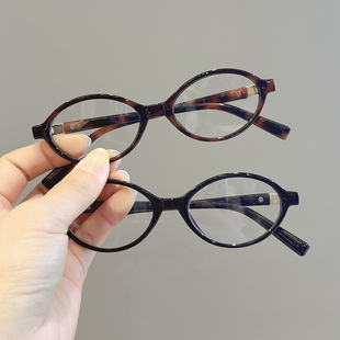 儿童墨镜复古椭圆玳瑁眼镜框宝宝太阳镜张元 平光镜潮 英书呆子同款