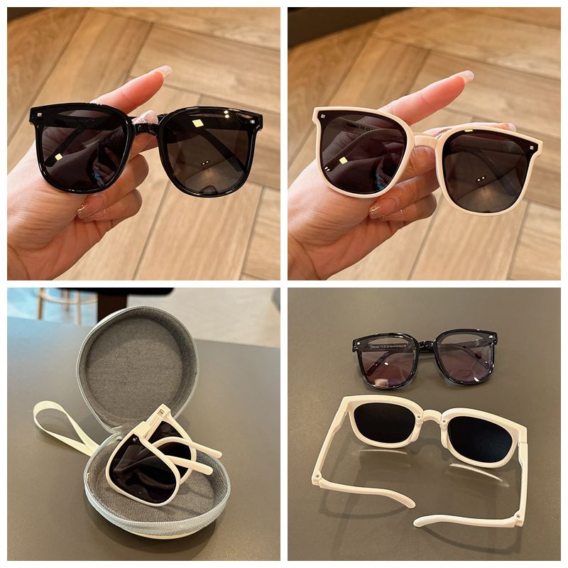 儿童可折叠偏光墨镜防紫外线遮阳