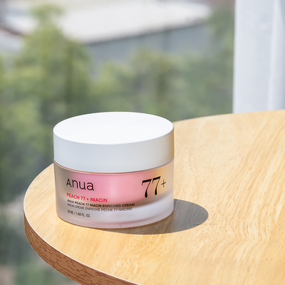 Anua桃子77%烟酰胺面霜50ml
