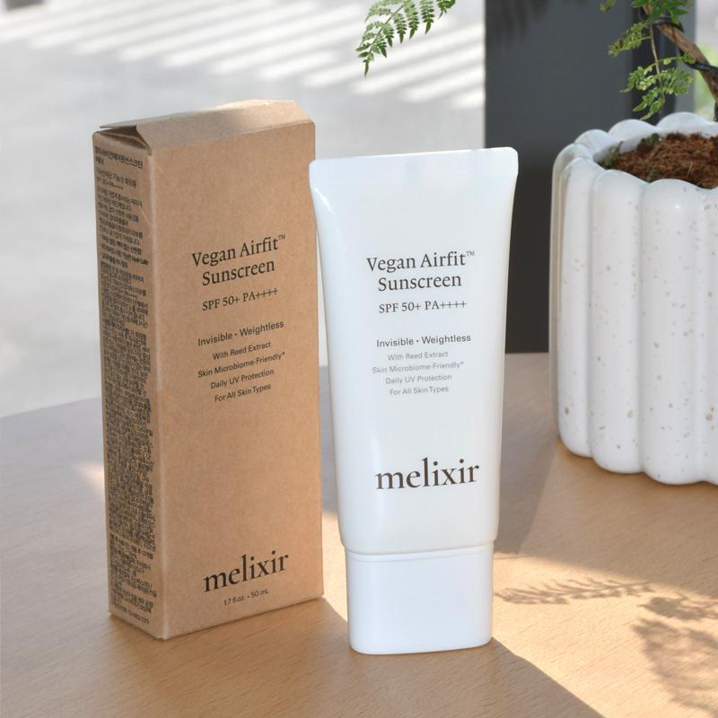 melixir防晒女士防晒霜SPF50+清爽不油腻素食主义防晒50ml